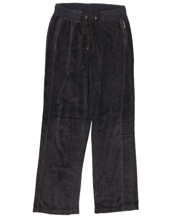 Pantaloni da tuta in velluto da donna Champion Easy Fit UK 8 Small neri