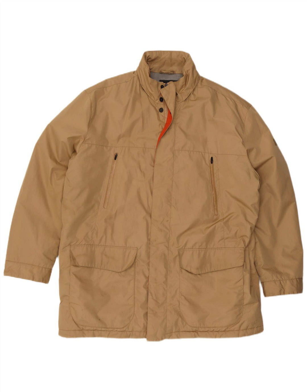 Giacca imbottita da uomo Paul & Shark UK 44 2XL Poliestere beige