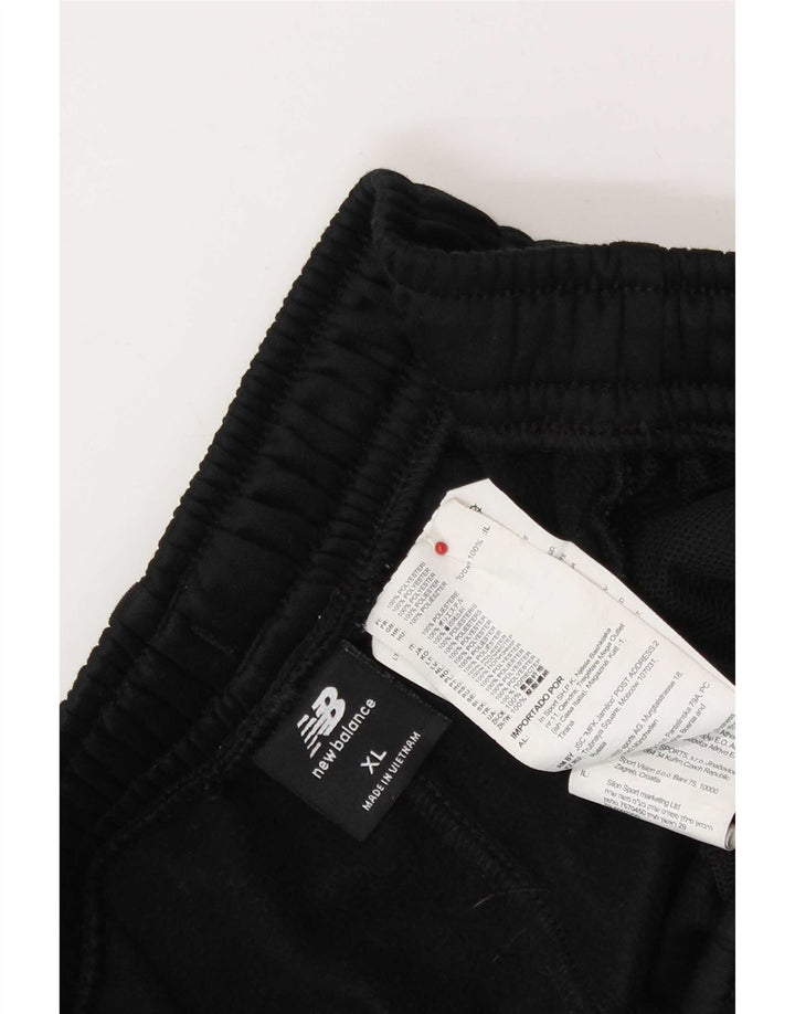 Pantaloni da tuta da uomo New Balance XL poliestere nero