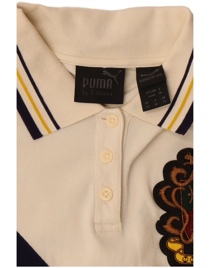 Abito polo da donna Puma UK 12 beige medio