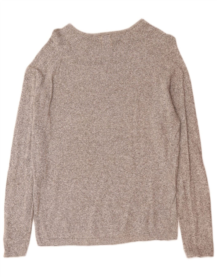 Top Zara da uomo a maniche lunghe grande grigio screziato
