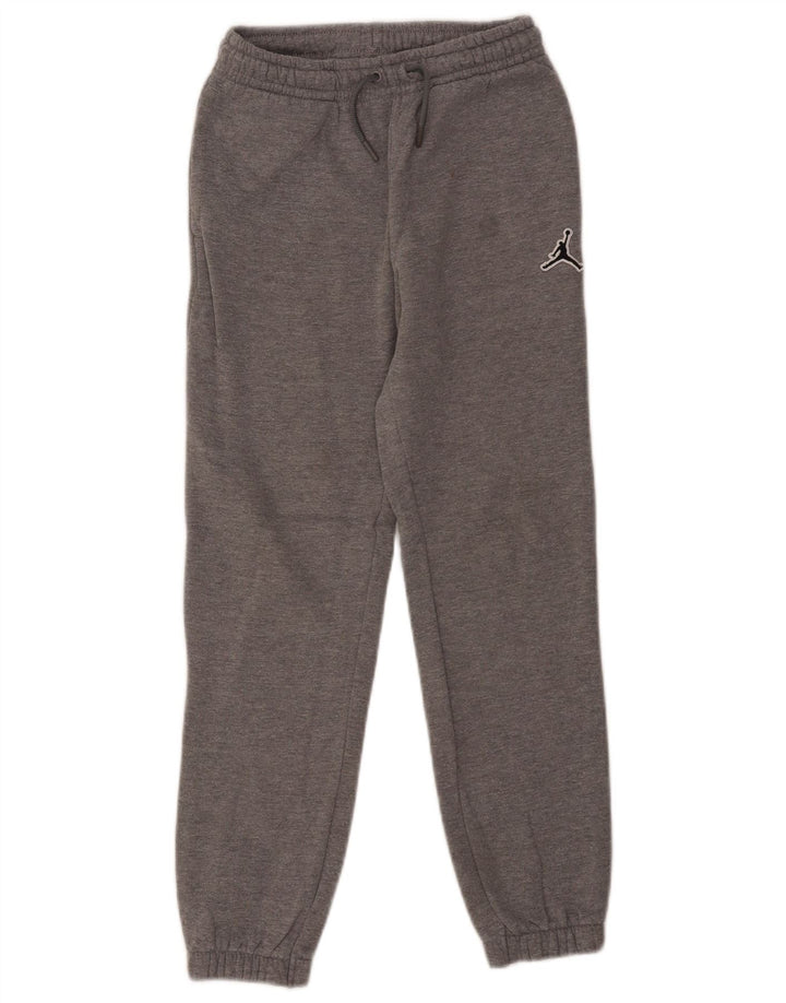 Pantaloni della tuta da ragazzo Jordan Joggers 10-11 anni in cotone grigio medio