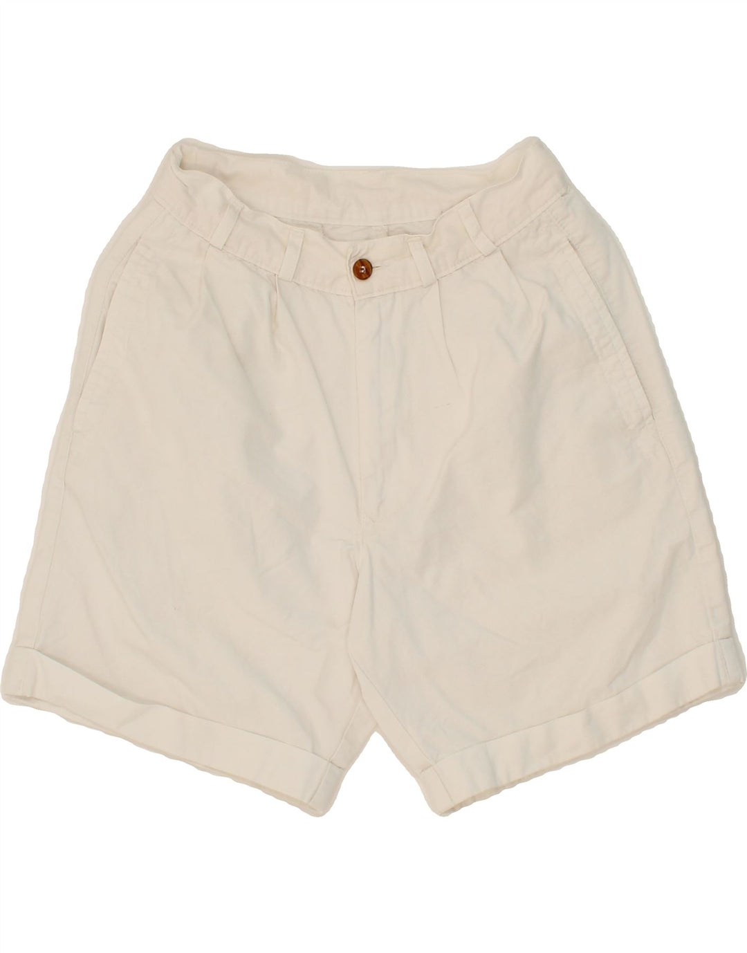 CARRERA Womens Chino Shorts W28 Medium White Cotton Vintage Carrera and Second-Hand Carrera from Messina Hembry 
