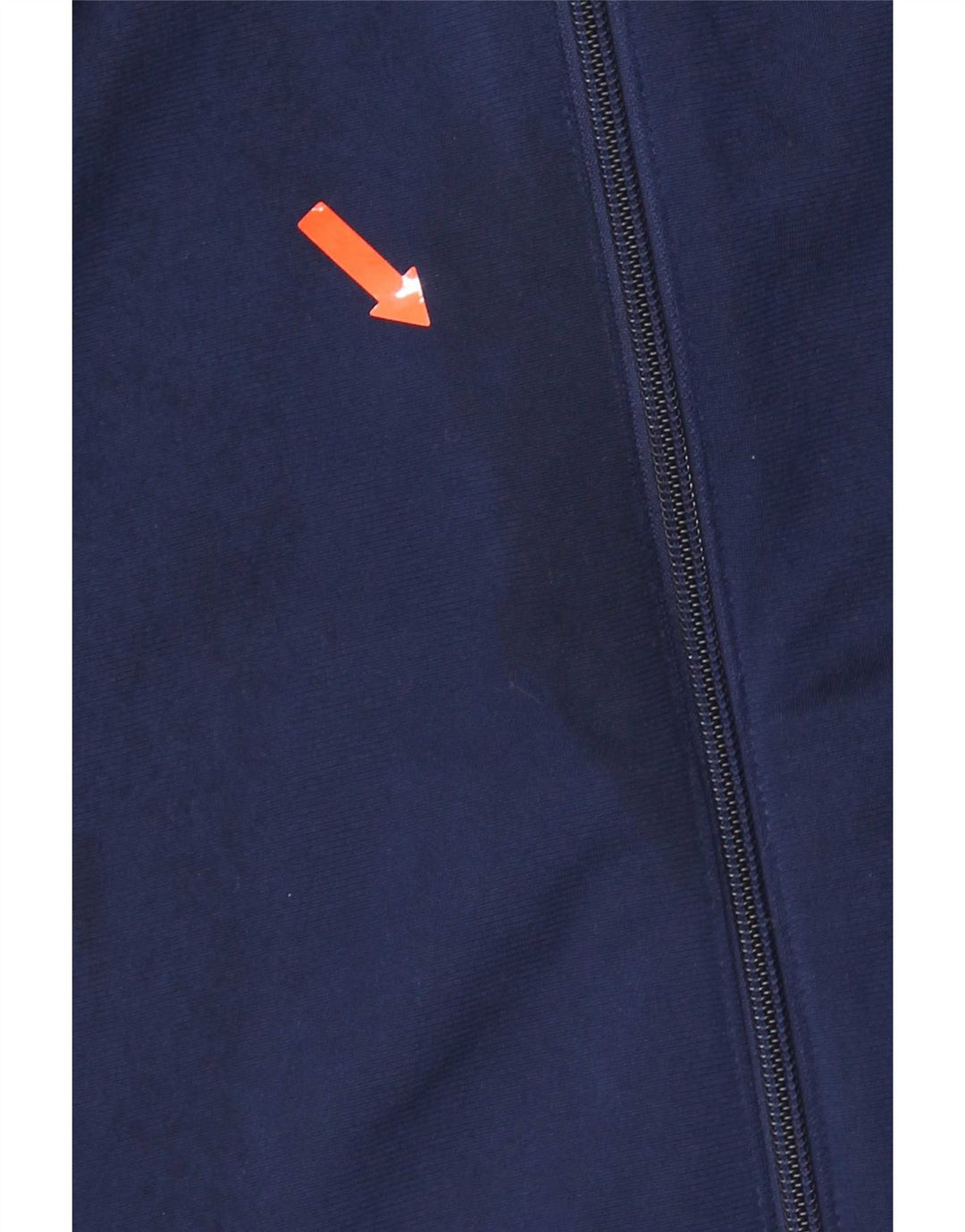 Giacca da ginnastica da uomo Adidas Large in poliestere color block blu navy