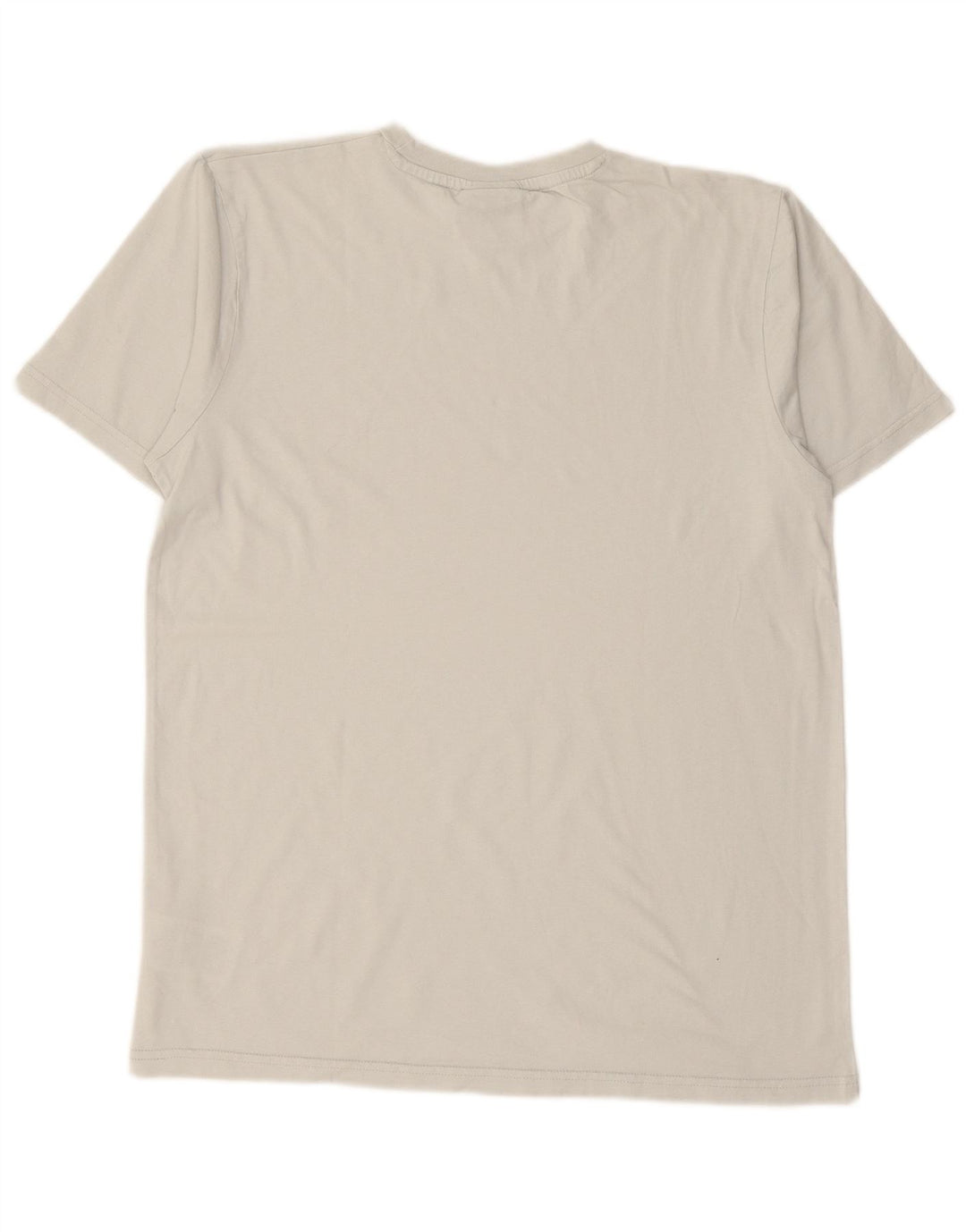 ELLESSE T-shirt grafica da uomo in cotone grigio medio