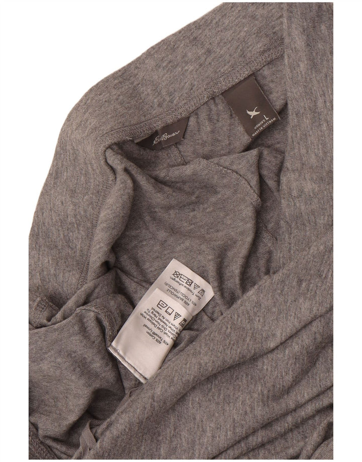 Gonna lunga da donna Eddie Bauer grande W36 cotone chiazzato grigio