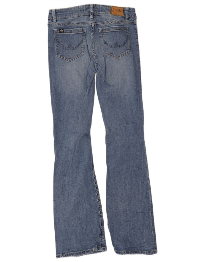 Jeans svasati Zadie da donna Superdry W26 L30 Lyocell blu