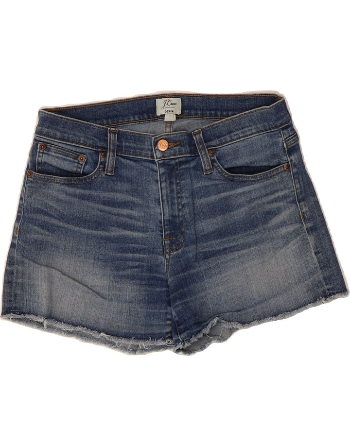 J. CREW Womens Denim Shorts W27 Small Blue Vintage J. Crew and Second-Hand J. Crew from Messina Hembry 