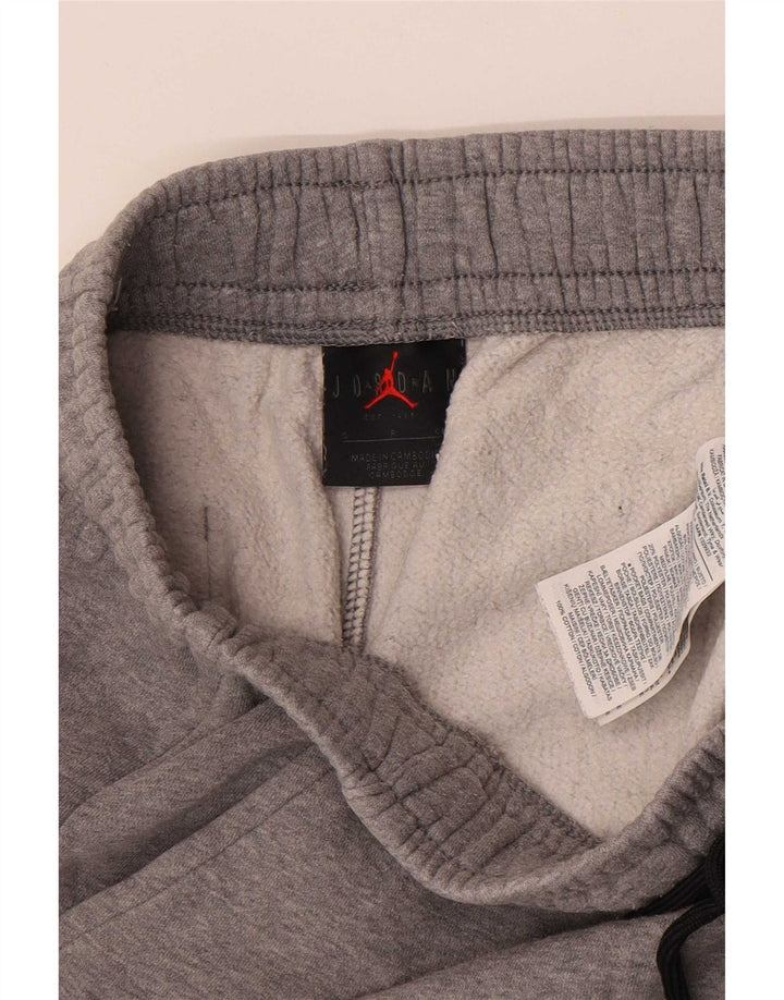 Pantaloncini sportivi Jordan da uomo piccoli in cotone grigio