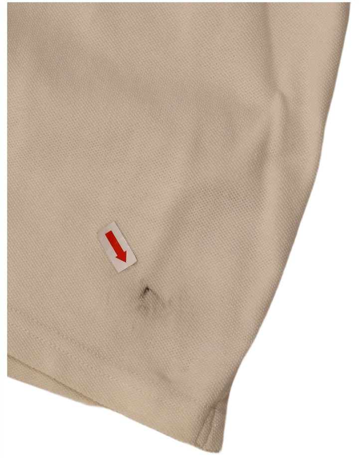 TIMBERLAND Mens Polo Shirt 2XL Beige Cotton