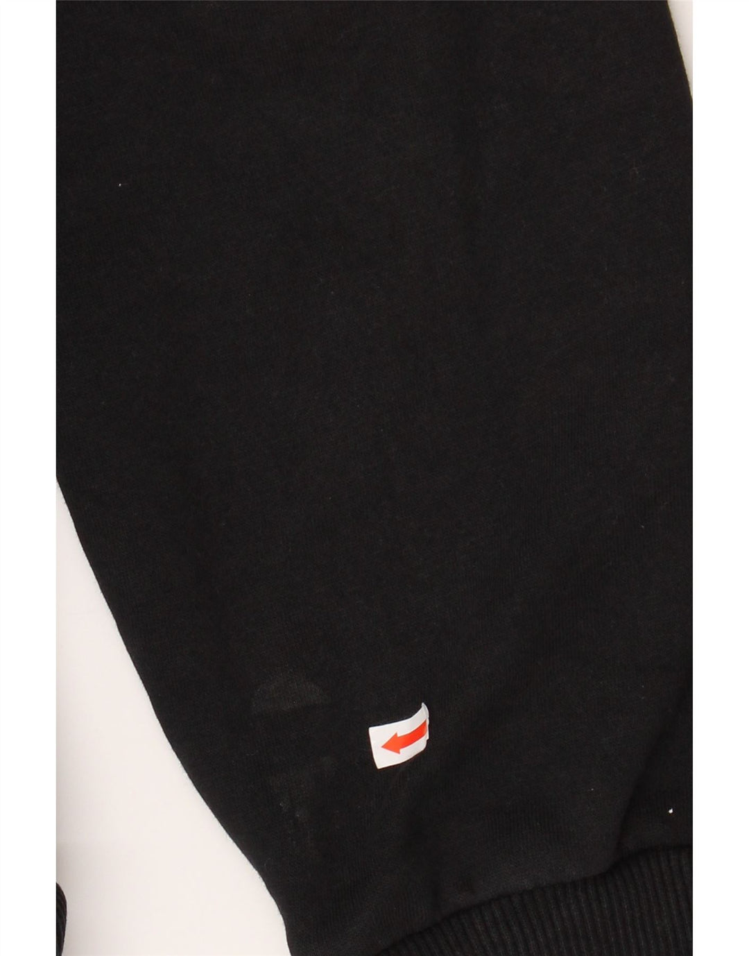 Maglione con cappuccio e zip da uomo NIKE grande in cotone nero