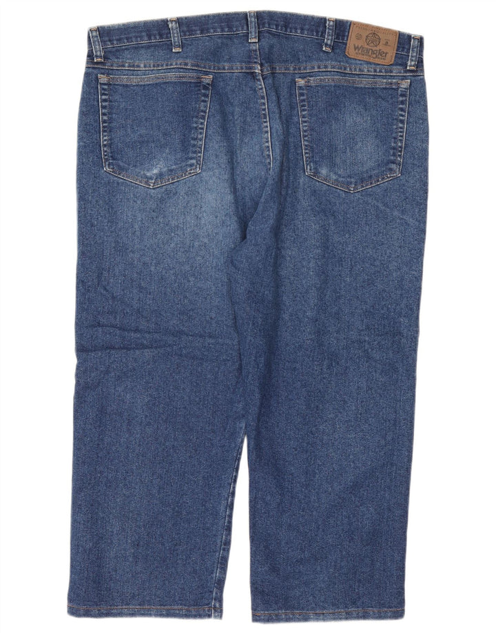 Jeans corti da uomo Wrangler W40 L24 cotone blu
