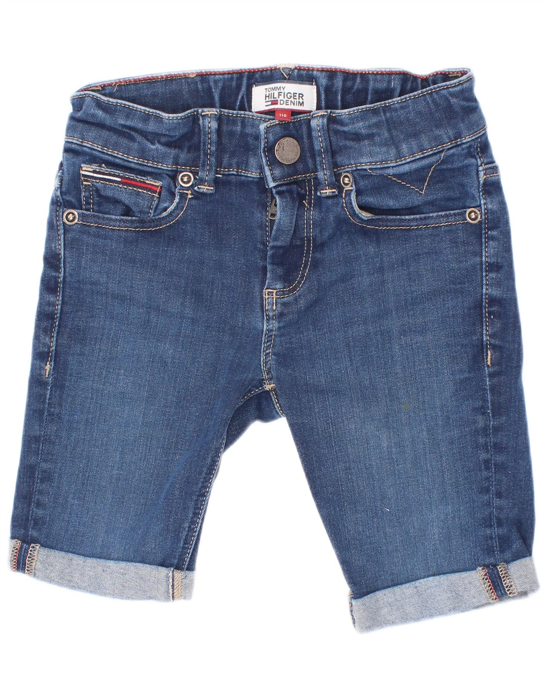 Pantaloncini di jeans per ragazzi Tommy Hilfiger 4-5 anni W20 Blu