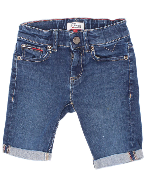Pantaloncini di jeans per ragazzi Tommy Hilfiger 4-5 anni W20 Blu