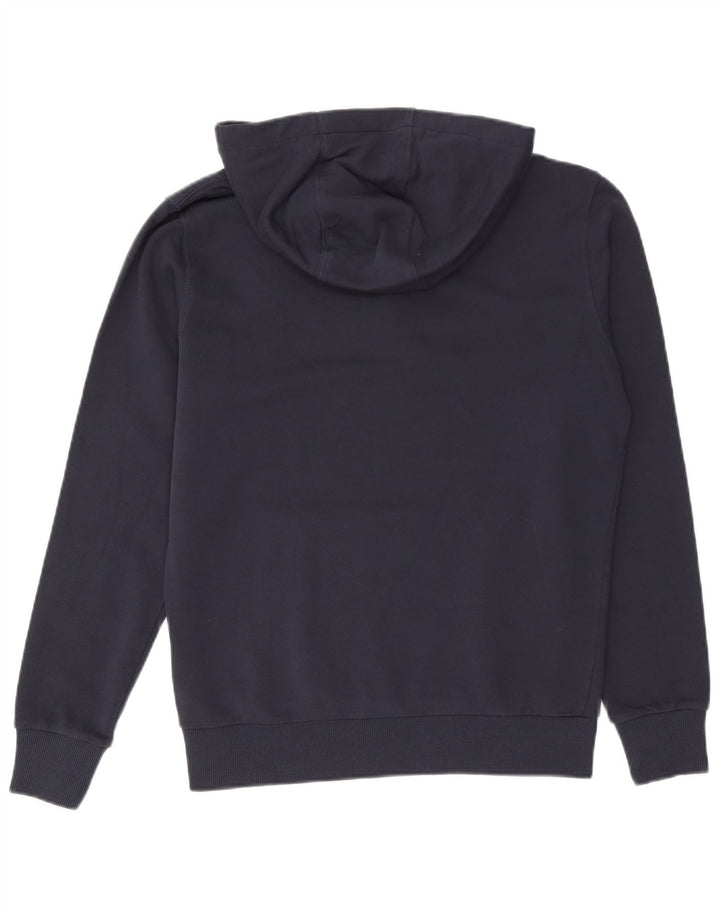 Felpa con cappuccio grafica da uomo North Sails in cotone medio blu navy