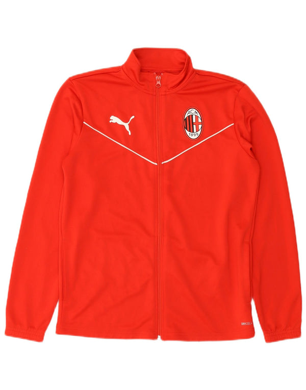 Giacca sportiva Puma da ragazzo AC Milan 13-14 anni in poliestere rosso
