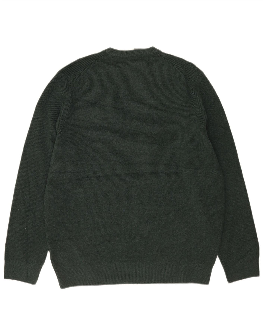Maglione maglione girocollo da uomo Marks & Spencer XL verde poliestere