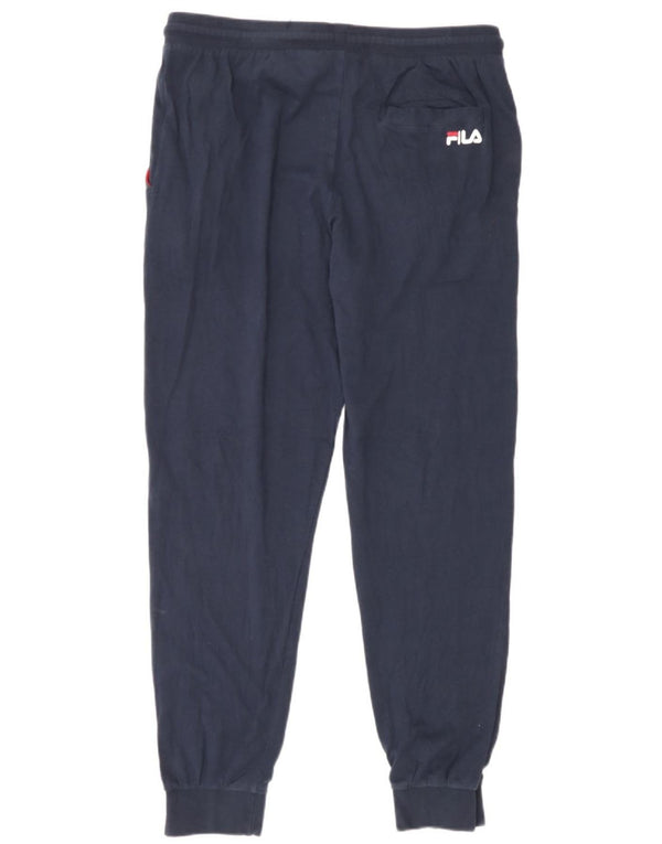 Pantaloni da tuta da uomo Fila Joggers XL blu navy in cotone