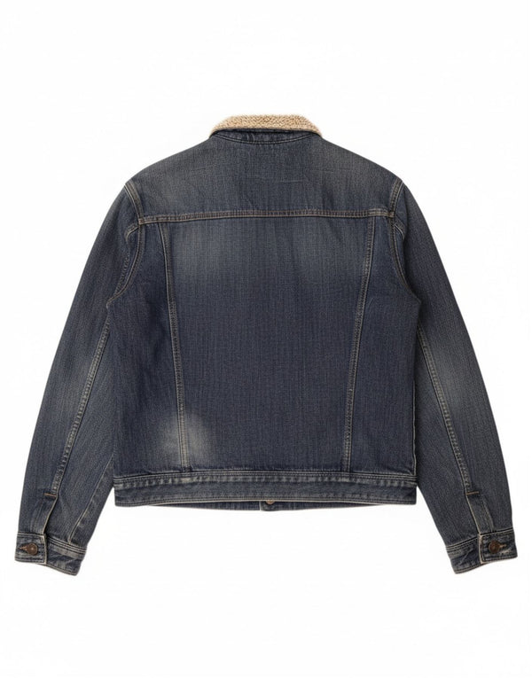 ENERGIE Boys Denim Jacket 15-16 Years XL Blue Cotton