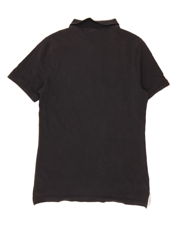 NIKE Mens Polo Shirt Small Black Cotton Vintage Nike and Second-Hand Nike from Messina Hembry 