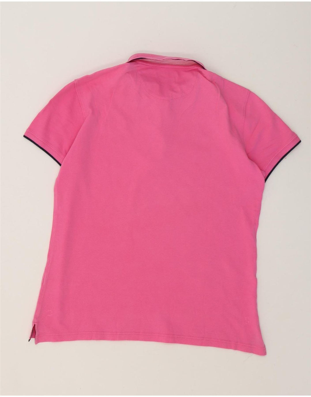 Polo da uomo slim fit Massimo Dutti grande rosa