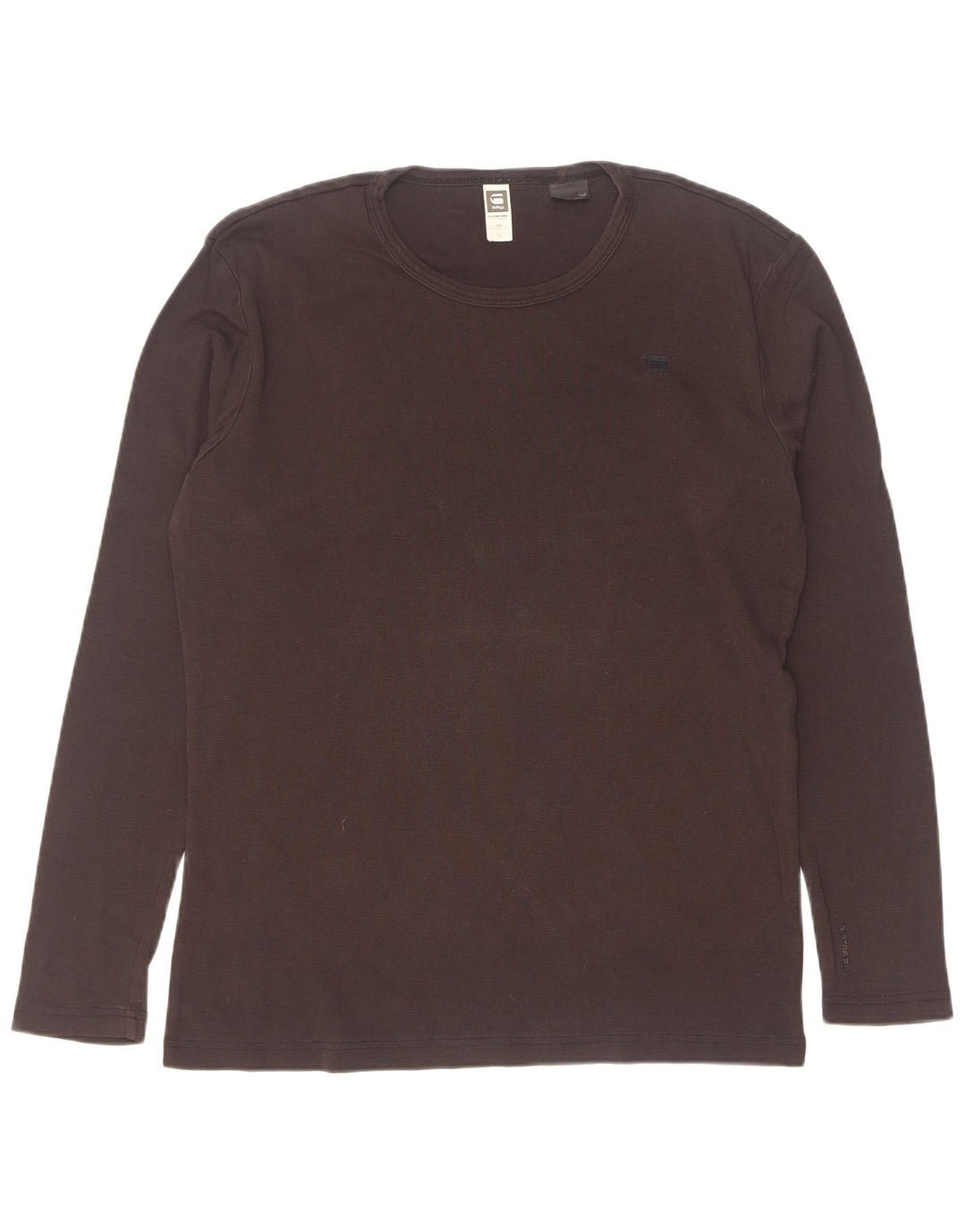Maglia da uomo G-Star a maniche lunghe XL in cotone nero