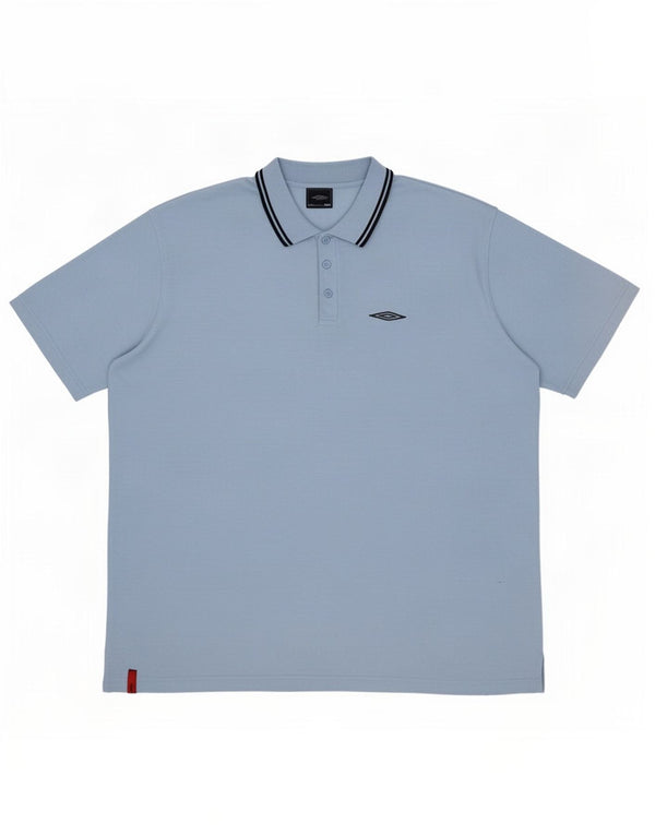 Polo da uomo Umbro 2XL blu poliestere