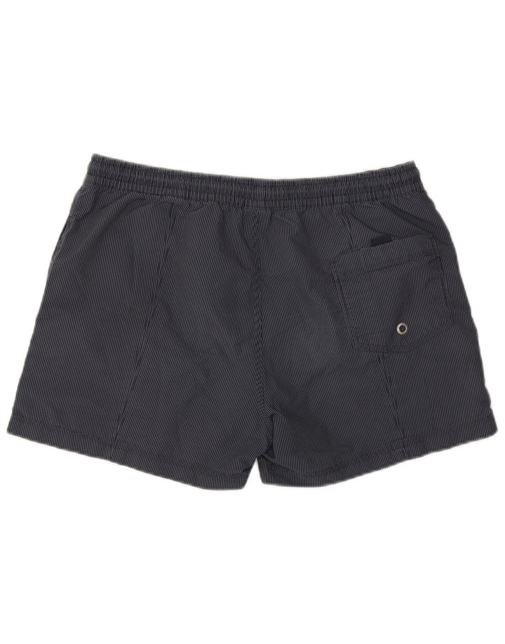 Pantaloncini da bagno da uomo North Sails grandi in poliestere a righe blu navy