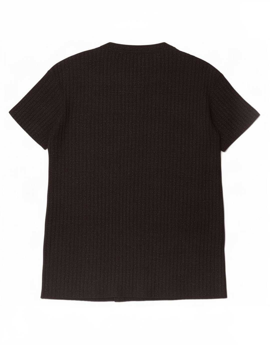 T-shirt da donna Zara Top UK 10 piccola in poliestere chiazzato nero