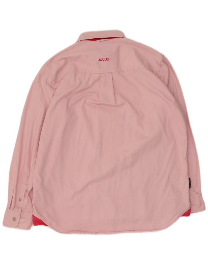 Camicia pullover da uomo Joules grande in cotone rosa