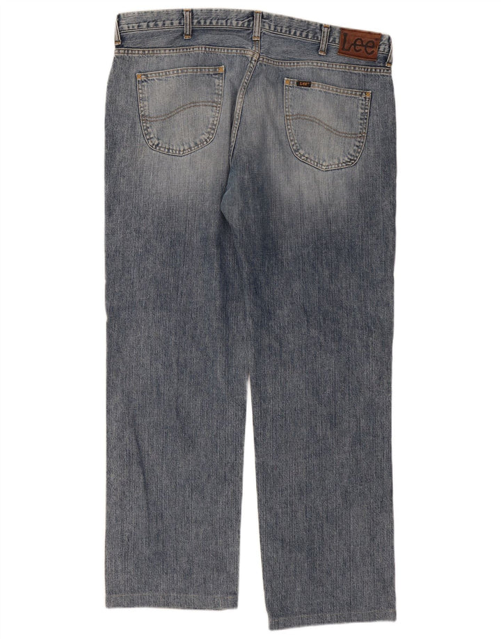 Jeans dritti da uomo Lee Seattle W40 L31 cotone blu