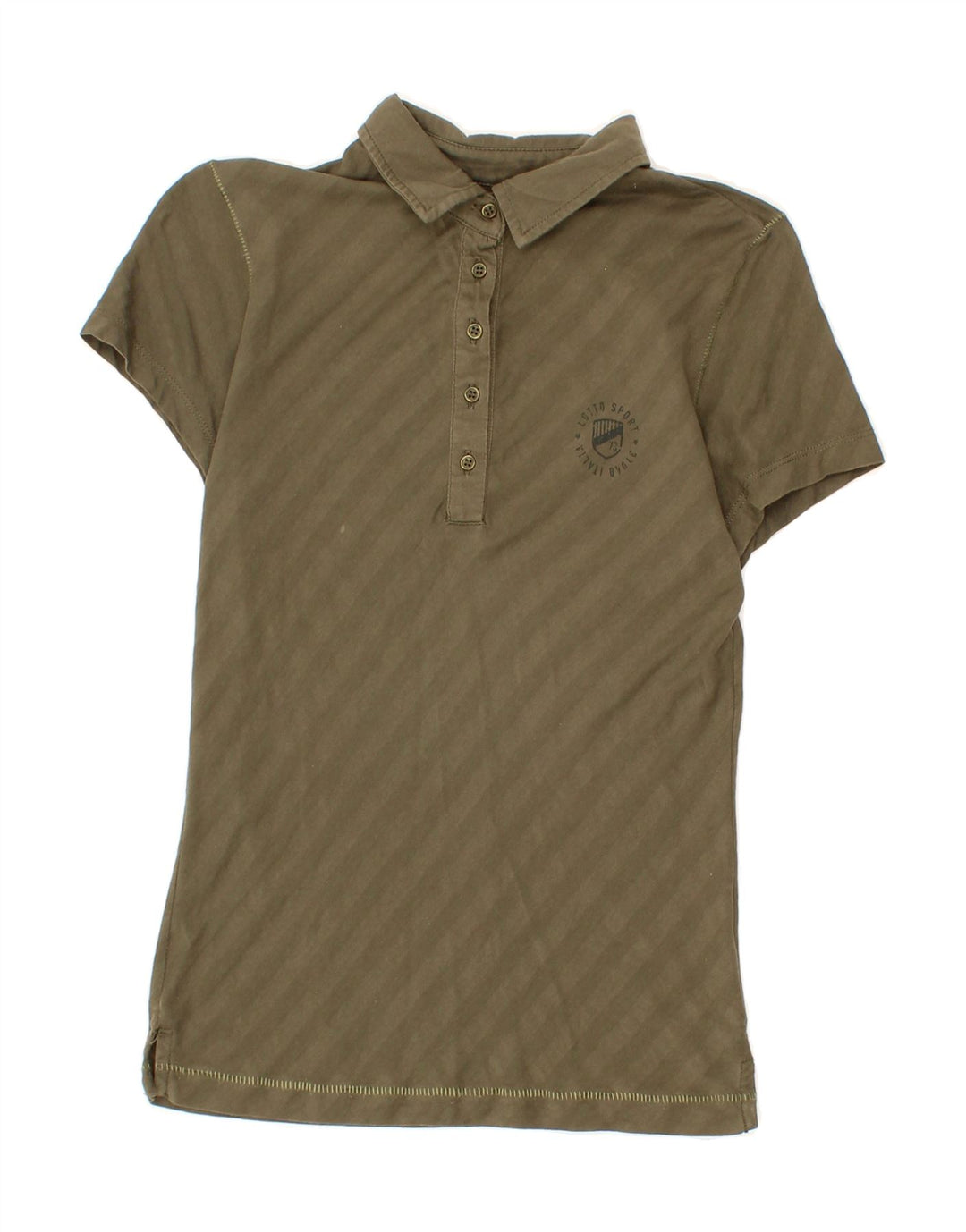 LOTTO Womens Polo Shirt UK 12 Medium Green Vintage Lotto and Second-Hand Lotto from Messina Hembry 