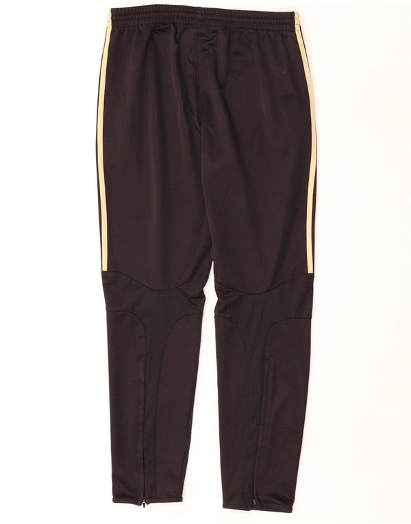 Pantaloni da tuta da uomo Adidas Deutscher Fussball Bund UK 42/44 Large neri