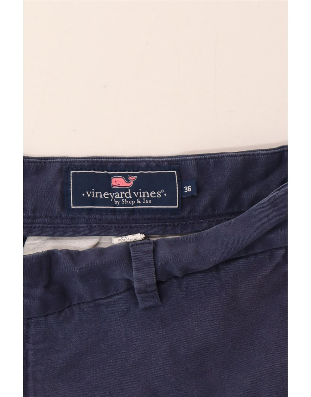 Pantaloncini chino da uomo Vineyard Vines W36 Large Blu Navy