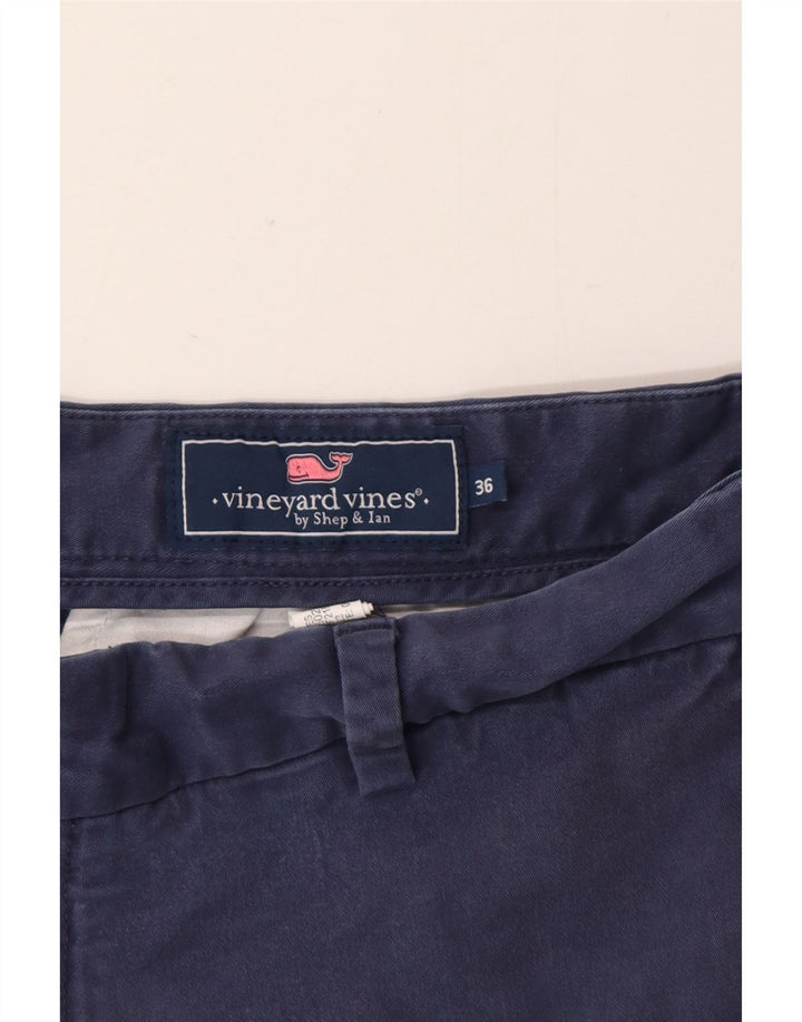 Pantaloncini chino da uomo Vineyard Vines W36 Large Blu Navy