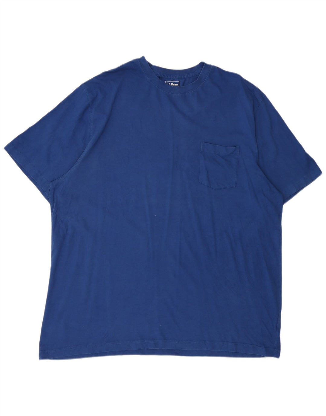 T-shirt da uomo dal taglio tradizionale L.L.BEAN Top 2XL in cotone blu
