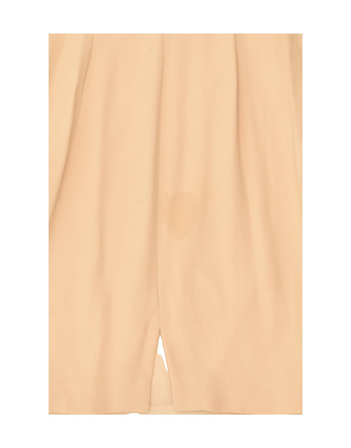 VINTAGE Womens Slip Dress IT 42 Medium Beige | Vintage Vintage | Thrift | Second-Hand Vintage | Used Clothing | Messina Hembry 