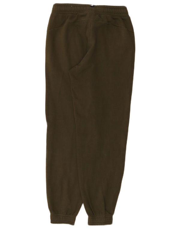 Pantaloni della tuta da ragazzo Puma Joggers 13-14 anni in cotone kaki
