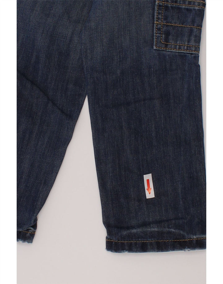 TOMMY HILFIGER Jeans dritti cargo da neonato 18-24 mesi W20 L12 Blu