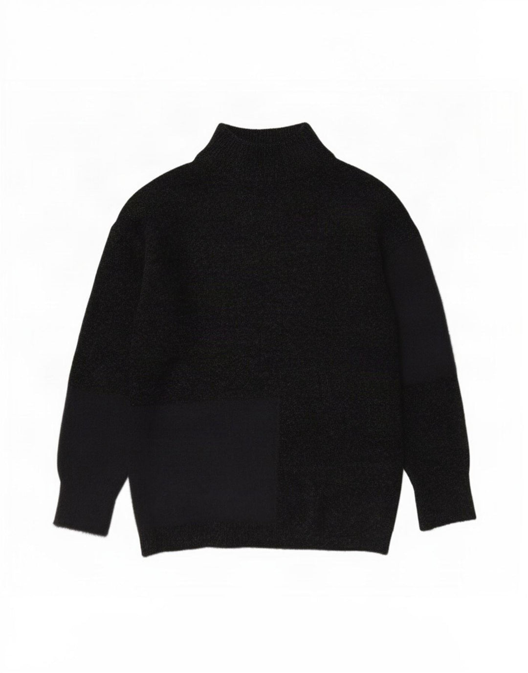 Maglione maglione a collo alto da donna Marks & Spencer UK 10 piccolo nero