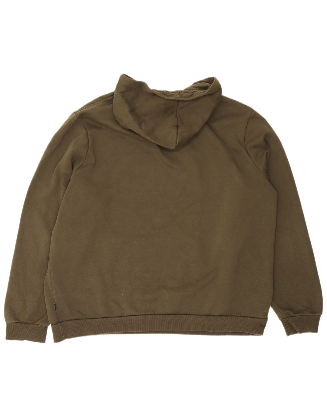 Felpa con cappuccio grafica da uomo PUMA 2XL cotone kaki