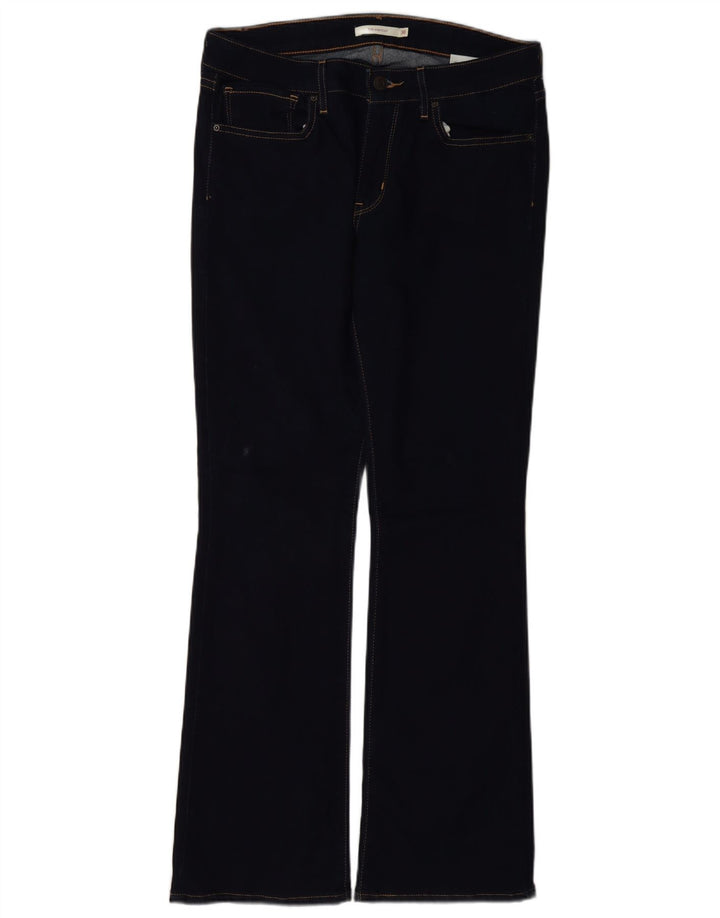 Jeans Levi's 715 Bootcut da donna W30 L32 in cotone blu navy