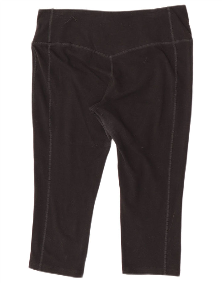 Leggings Nike Dri Fit Capri da donna UK 14 Large neri