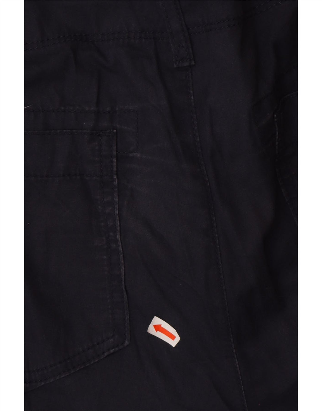 Pantaloncini cargo da donna EDDIE BAUER US 12 Large W38 Blu Navy Cotone
