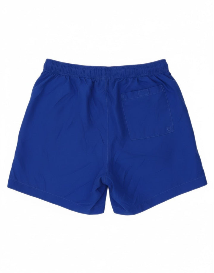 Pantaloncini da bagno grafici da donna Calvin Klein UK 12 Colorblock blu medio