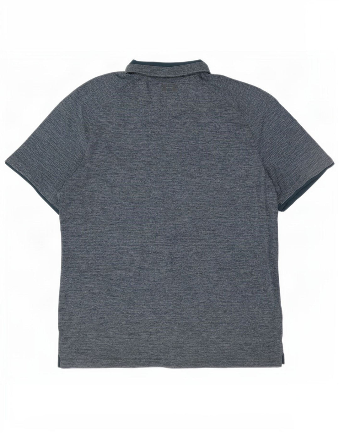 Polo Under Armour da uomo Heat Gear, grande, in poliestere chiazzato blu