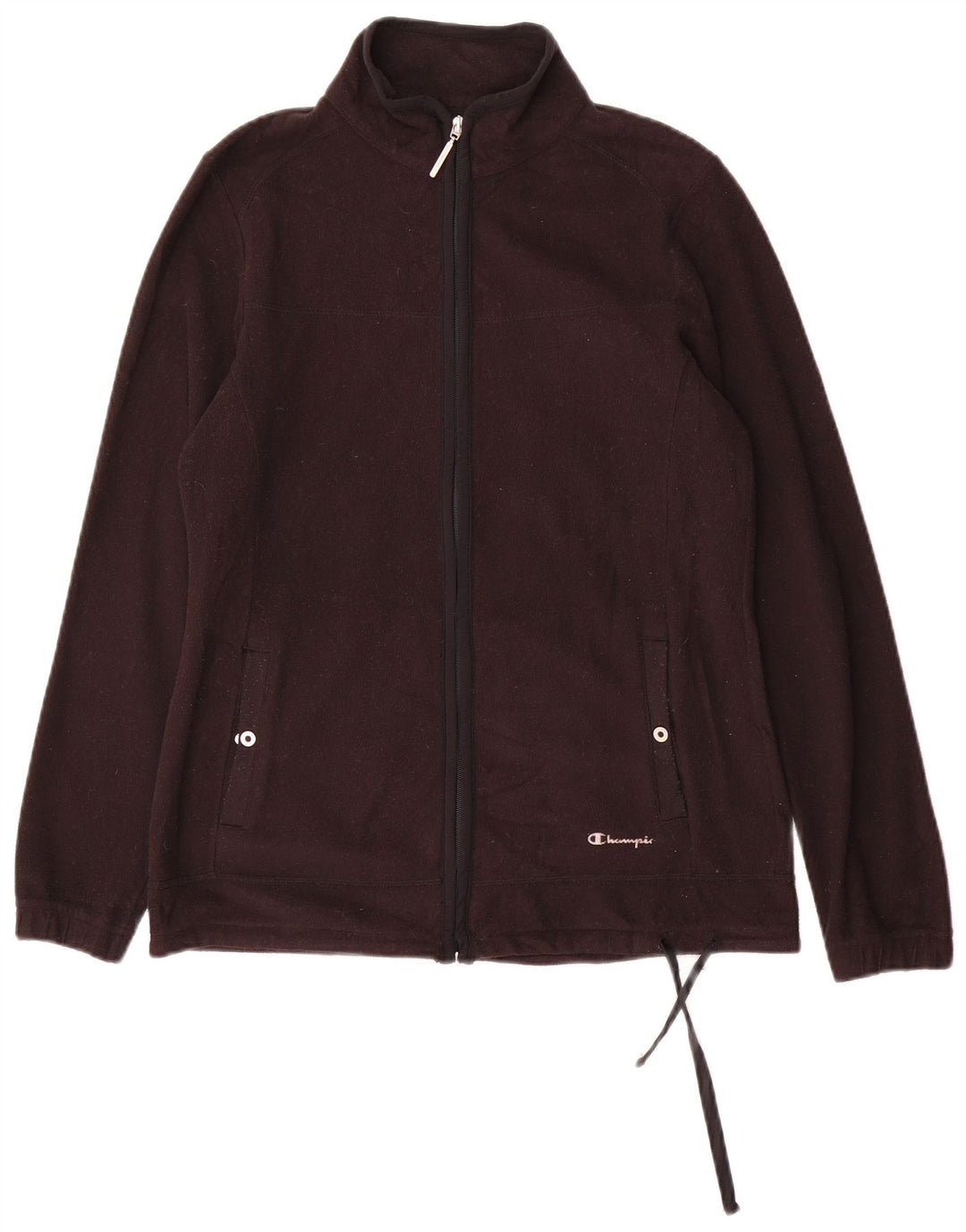 Giacca in pile da donna Champion UK 12 Medium Nero Poliestere