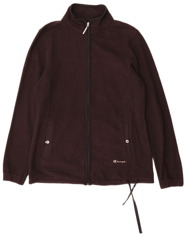 Giacca in pile da donna Champion UK 12 Medium Nero Poliestere
