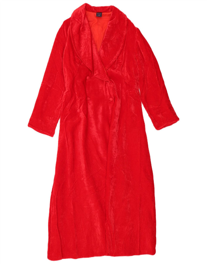 Abito lungo da donna Cinquanta UK 14 grande rosso