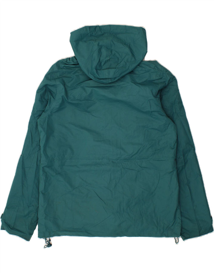 MOUNTAIN WAREHOUSE Womens Hooded Rain Jacket UK 14 Large Green Polyester Vintage Mountain Warehouse and Second-Hand Mountain Warehouse from Messina Hembry 
